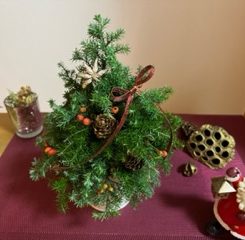こどもアート倶楽部「ミニクリスマスツリー作り体験」 画像